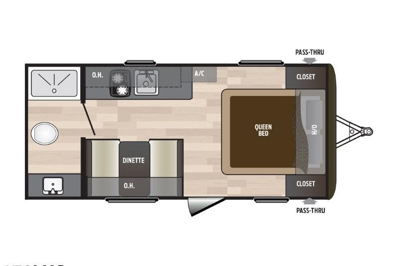 2019 Keystone RV Hideout 178LHS